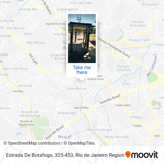 Estrada De Botafogo, 325-453 map