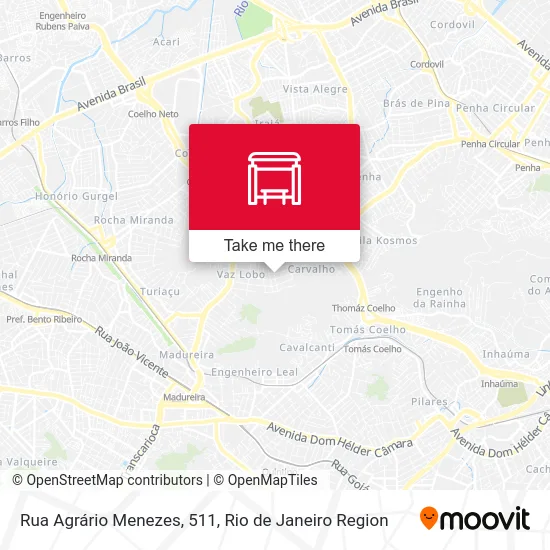 Rua Agrário Menezes, 511 map
