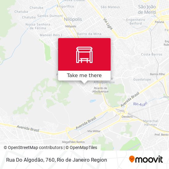 Rua Do Algodão, 760 map