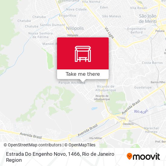 Estrada Do Engenho Novo, 1466 map