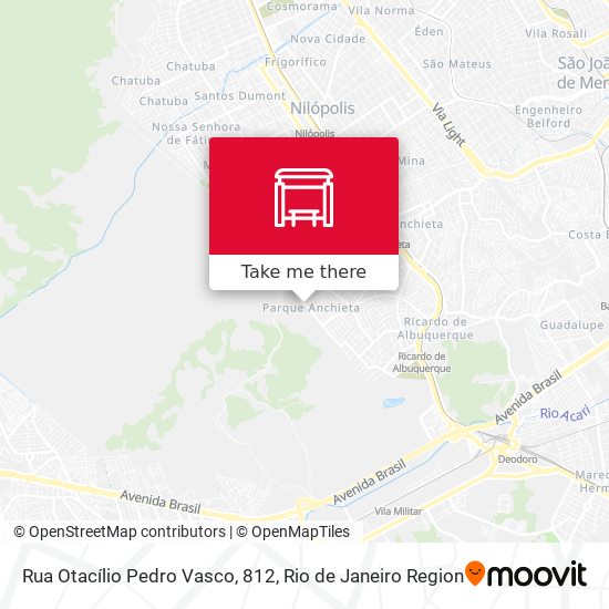 Rua Otacílio Pedro Vasco, 812 map