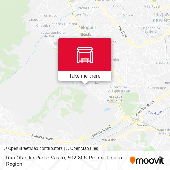 Rua Otacílio Pedro Vasco, 602-806 map