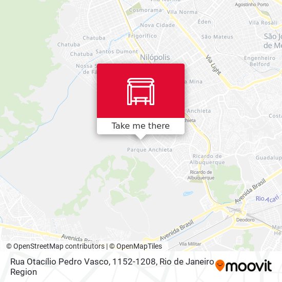 Rua Otacílio Pedro Vasco, 1152-1208 map