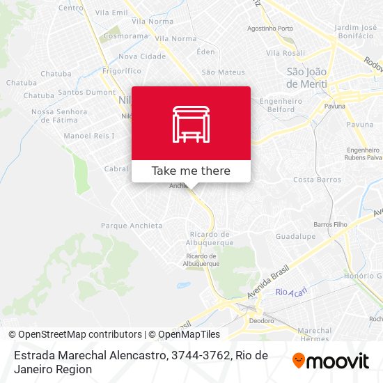 Estrada Marechal Alencastro, 3744-3762 map