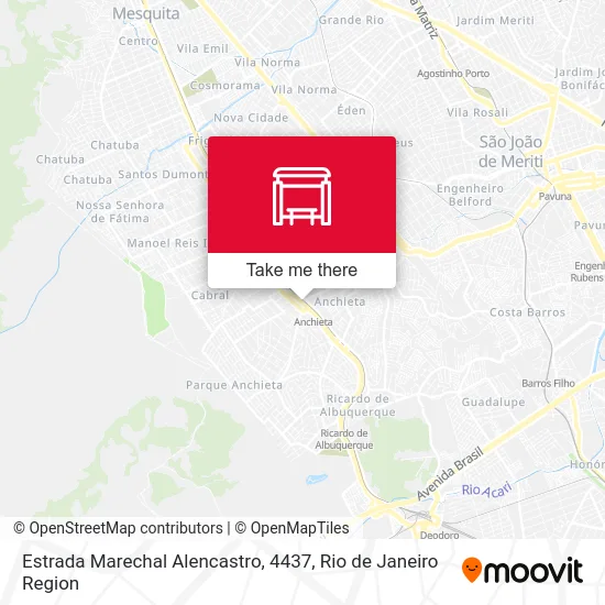 Estrada Marechal Alencastro, 4437 map