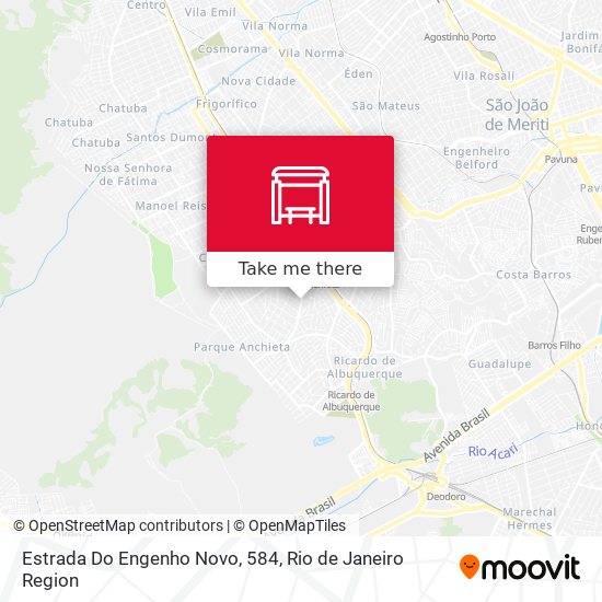 Estrada Do Engenho Novo, 584 map