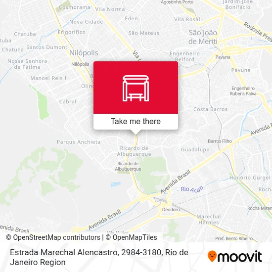 Estrada Marechal Alencastro, 2984-3180 map