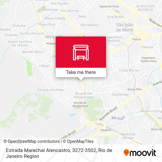 Estrada Marechal Alencastro, 3272-3502 map