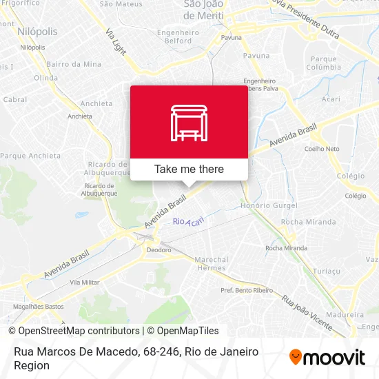 Rua Marcos De Macedo, 68-246 map