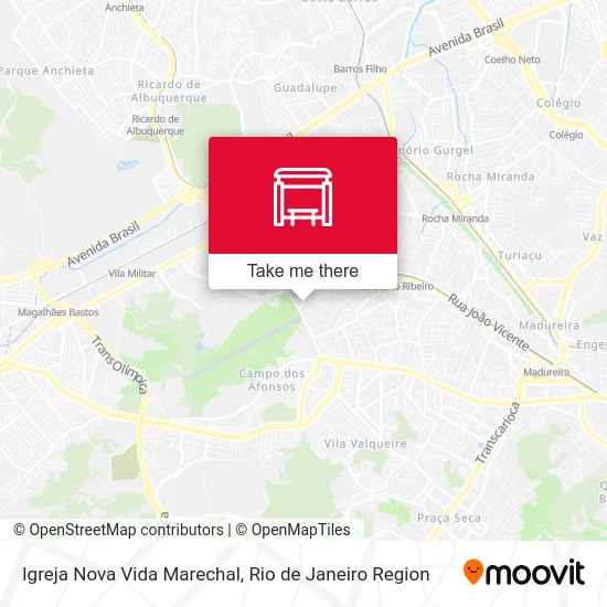 Igreja Nova Vida Marechal map