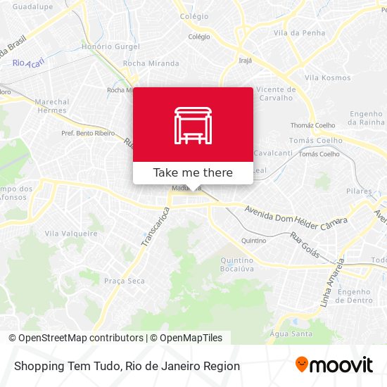 Shopping Tem Tudo map