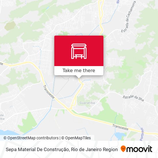 Sepa Material De Construção map