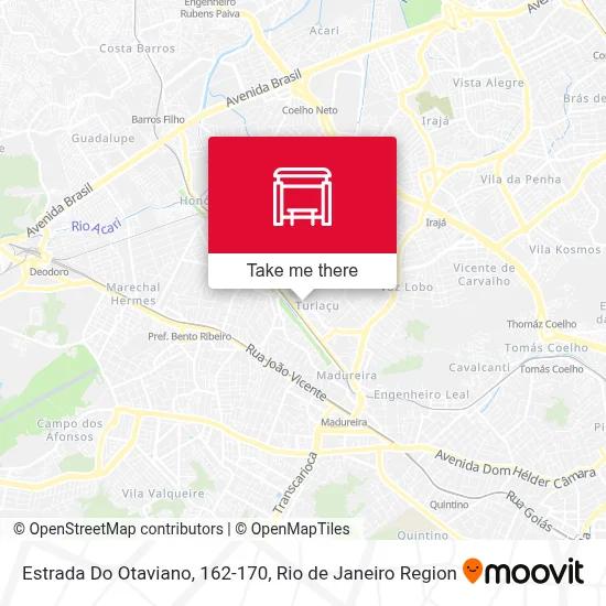 Estrada Do Otaviano, 162-170 map