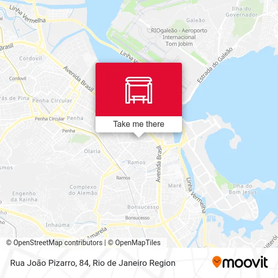 Rua João Pizarro, 84 map