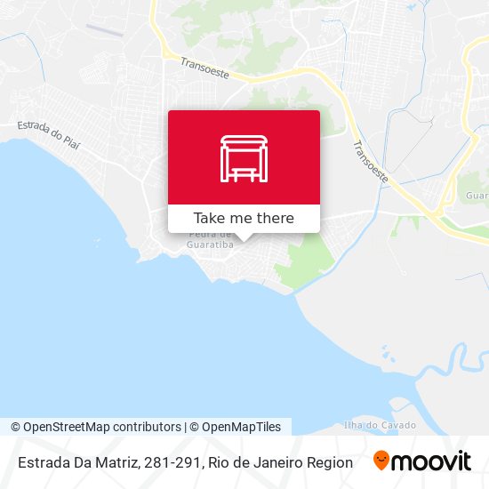 Estrada Da Matriz, 281-291 map