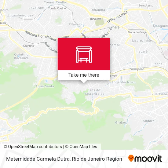 Maternidade Carmela Dutra map
