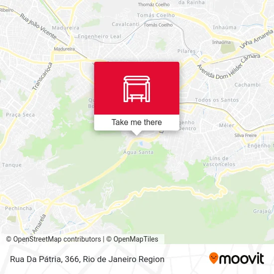 Rua Da Pátria, 366 map