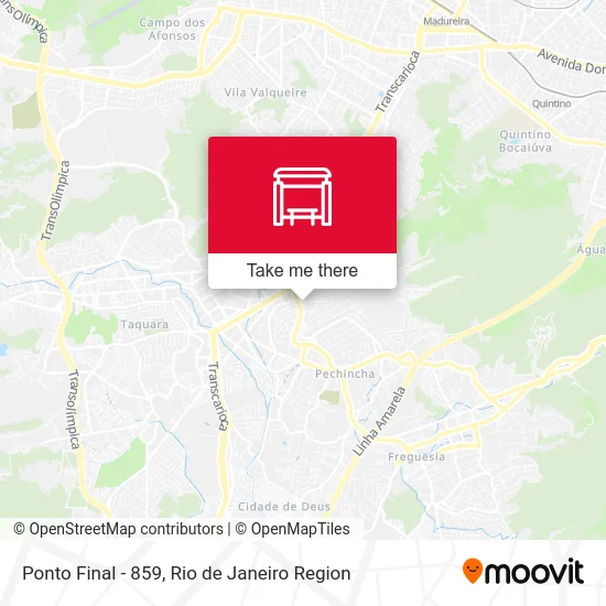 Ponto Final - 859 map