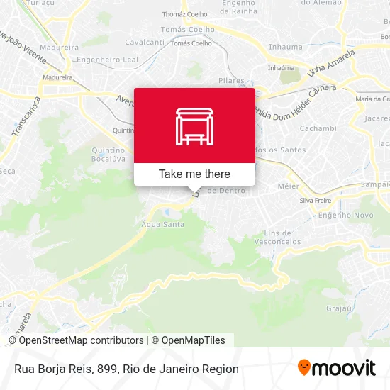 Rua Borja Reis, 899 map