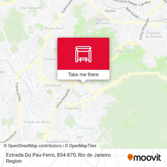 Estrada Do Pau-Ferro, 834-870 map