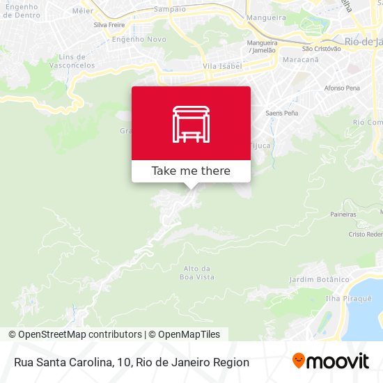 Rua Santa Carolina, 10 map