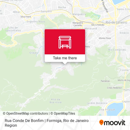 Rua Conde De Bonfim | Formiga map