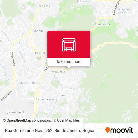 Rua Geminiano Góis, 952 map
