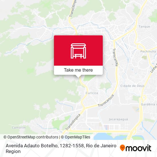 Avenida Adauto Botelho, 1282-1558 map