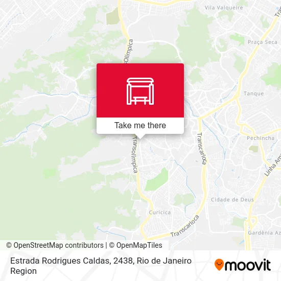 Estrada Rodrigues Caldas, 2438 map