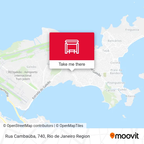 Rua Cambaúba, 740 map