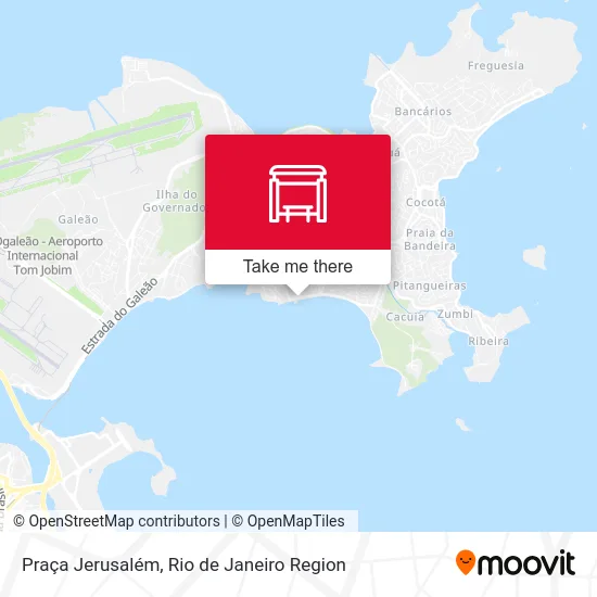 Praça Jerusalém map