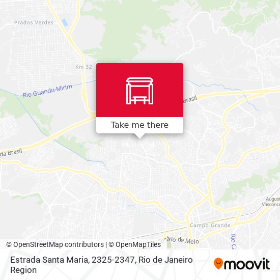 Estrada Santa Maria, 2325-2347 map