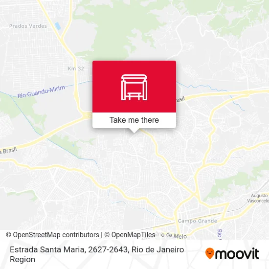 Estrada Santa Maria, 2627-2643 map