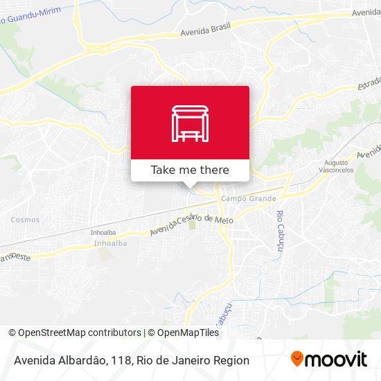 Avenida Albardâo, 118 map