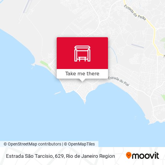 Estrada São Tarcísio, 629 map