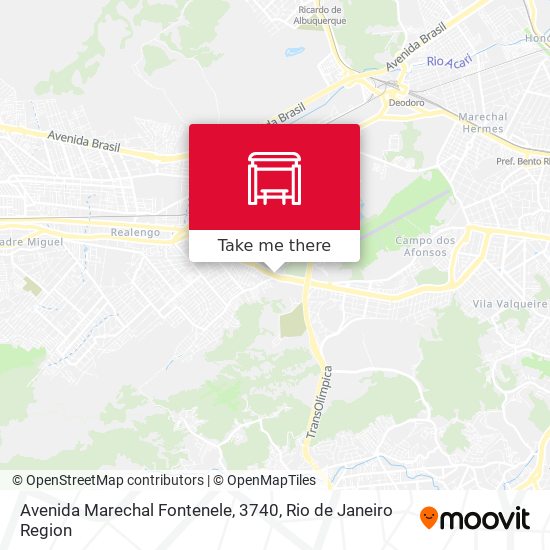 Mapa Avenida Marechal Fontenele, 3740