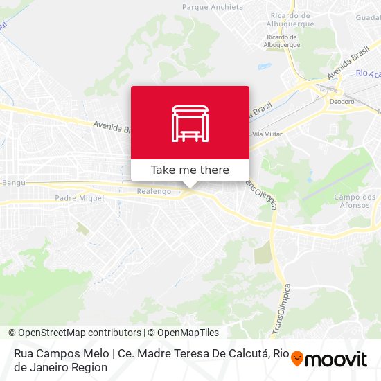 Rua Campos Melo | Ce. Madre Teresa De Calcutá map