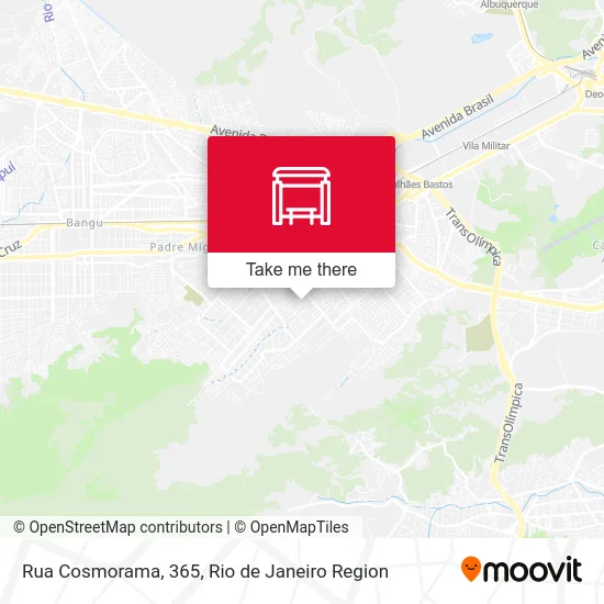 Rua Cosmorama, 365 map