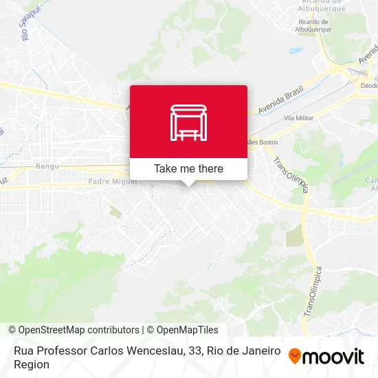 Rua Professor Carlos Wenceslau, 33 map