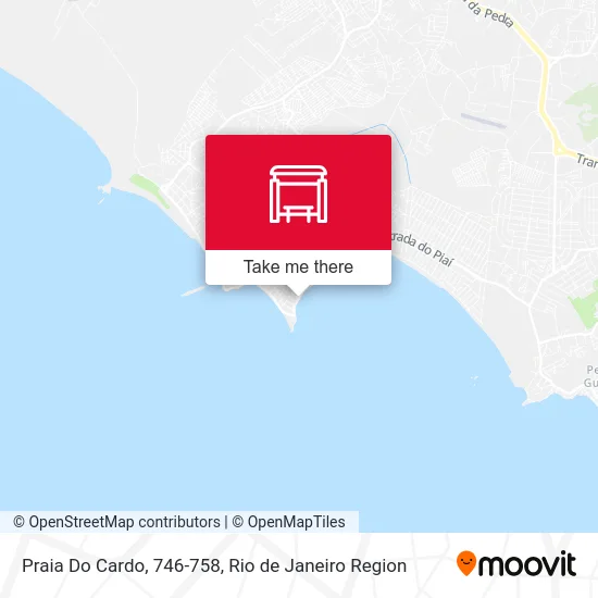 Praia Do Cardo, 746-758 map