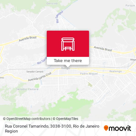 Mapa Rua Coronel Tamarindo, 3038-3100