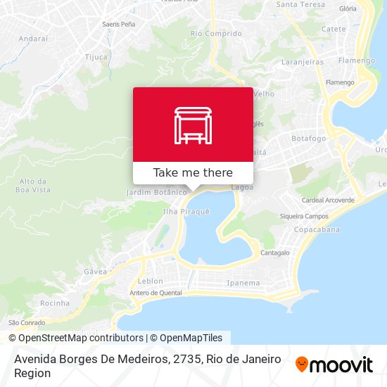 Mapa Avenida Borges De Medeiros, 2735