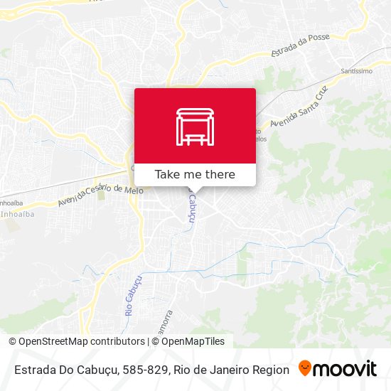 Estrada Do Cabuçu, 585-829 map
