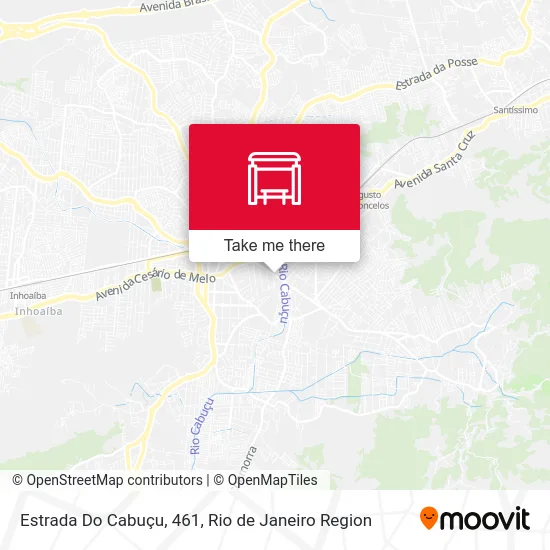 Estrada Do Cabuçu, 461 map