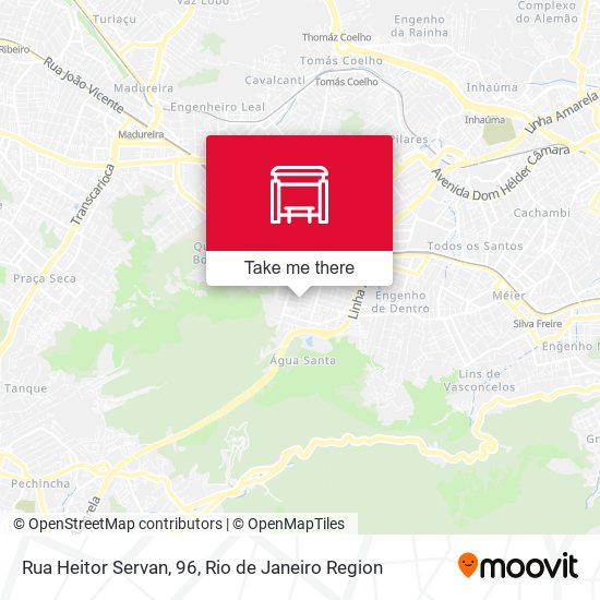Rua Heitor Servan, 96 map