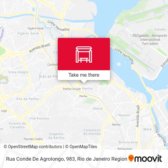 Rua Conde De Agrolongo, 983 map