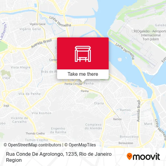 Rua Conde De Agrolongo, 1235 map