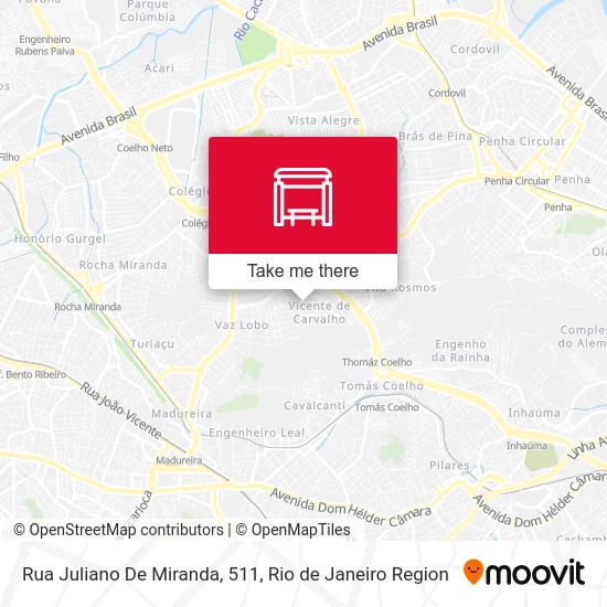 Rua Juliano De Miranda, 511 map