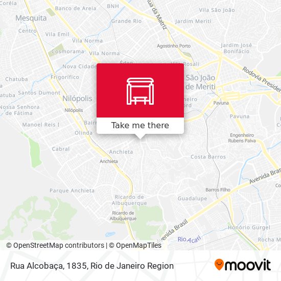 Rua Alcobaça, 1835 map