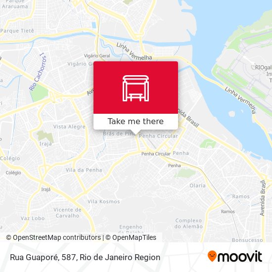 Rua Guaporé, 587 map